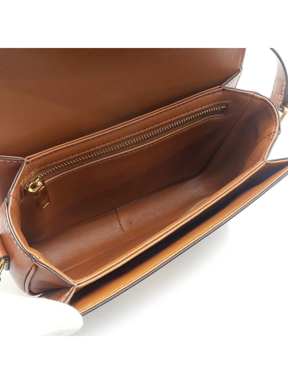 Celine Teen Triomphe Shoulder Bag with - Picture 9 of 10